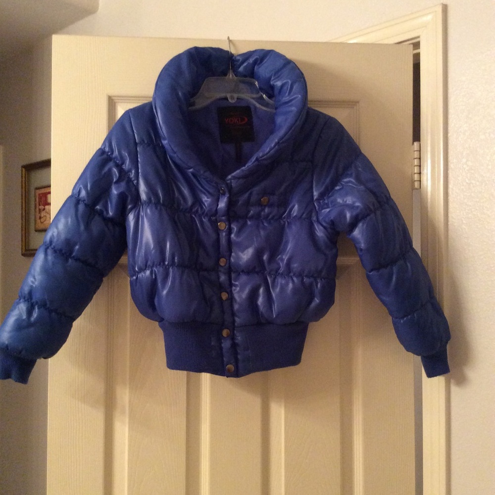 Yoki Girls “Blue” Puffer Jacket
